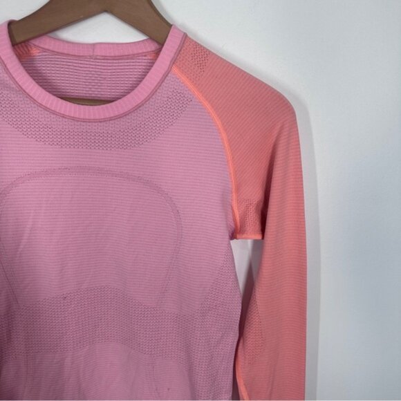 lululemon athletica Pink Long Sleeve Top - Picture 2 of 8